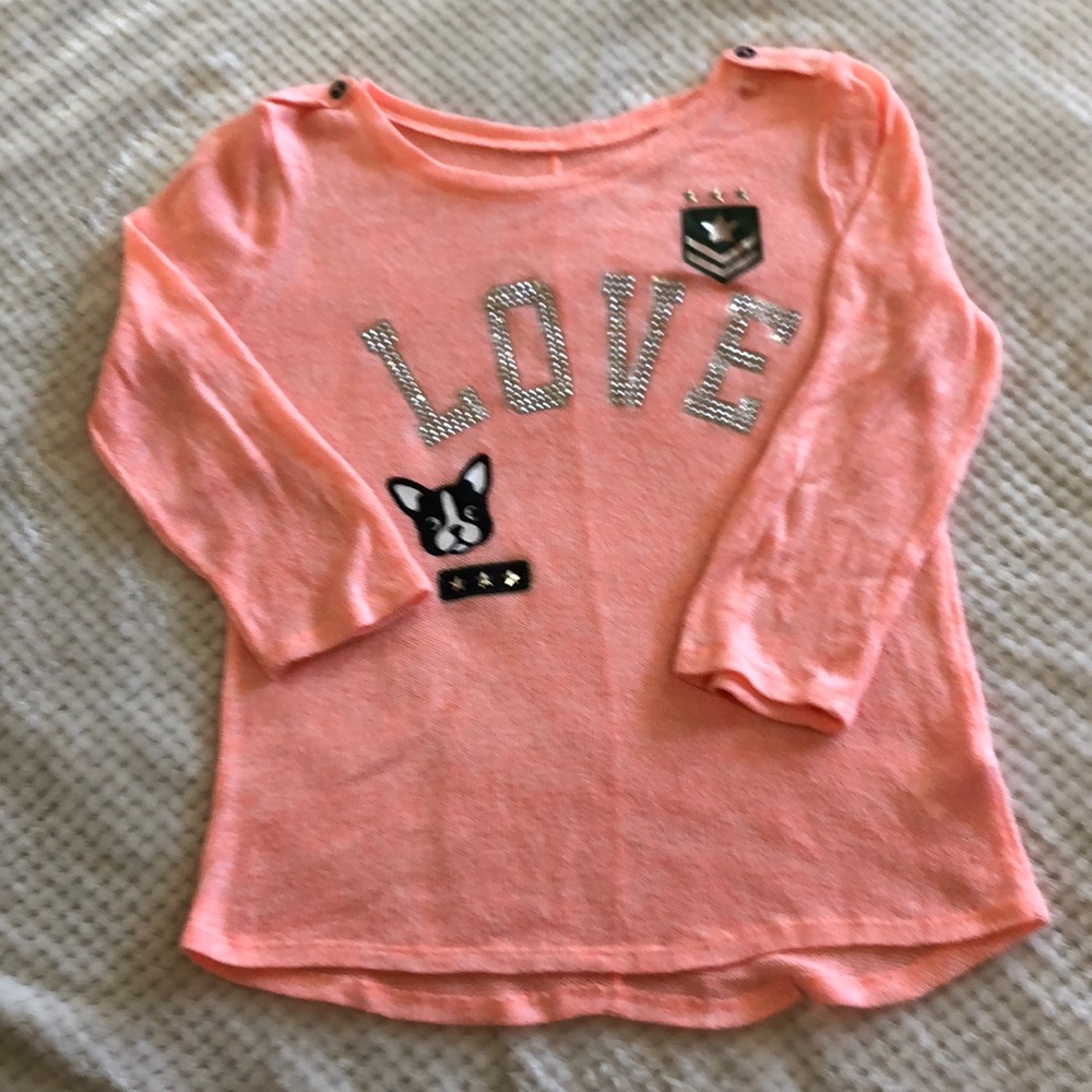 Justice Quarter sleeve top